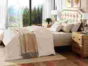 Conjunto Completo para Dormitorio con Edredón Afelpado, Fundas de Almohada a Juego <span class=keywords><strong>y</strong></span> Cojines Decorativos - Product Image 2