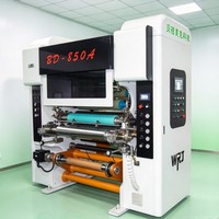 Laminateur sans solvant BD-850, machine compacte pour films composites, pour emballages flexibles de produits chimiques quotidiens