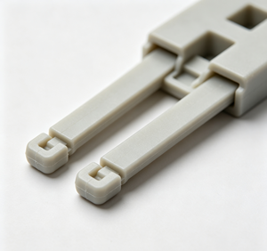 Échantillon de clip mécanique imprimé en 3D sur mesure, service de prototypage rapide pour pièces fonctionnelles en plastique à verrouillage rapide - Product Image 6