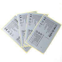 Étiquette adhésive personnalisée en papier imperméable pour bouteille cosmétique, imprimée par transfert thermique argenté, pour emballage de parfum, avec découpe UV pour animaux de compagnie