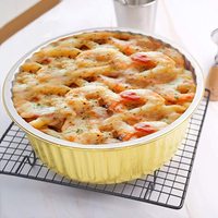 Y3000 OEM ODM 3000ml Grande Taille Jetable Feuille D'aluminium Marmite Nouveau Design Épaissir Hot Pot Bol Boulangerie Alimentaire pour la Cuisson