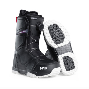 Scarponi da Snowboard All-Mountain Personalizzati a Calzata Rapida per Uomo/Donna con Interno Termoformabile e Soletta Ammortizzante Rimovibile per Rafting sulla Neve - Product Image 5