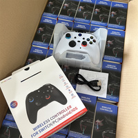 Control de Juego Inalámbrico BT TGZ T-S102 de Alta Calidad, Botón Turbo, Giroscopio de Seis Ejes, Programación Personalizada, Compatible con PC, Android, IOS