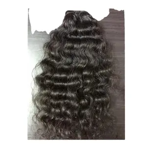 Hot Selling Raw Virgin Unprocessed Indian 100% Human Raw Hair Extensions at Wholesale Price From Indian Supplier For Export Sale