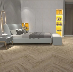 Plancher stratifié en vinyle SPC ignifuge DEMAX LVP, écologique, de luxe, à clic, en matériau vierge PVC LVT, plancher en plastique - Product Image 1
