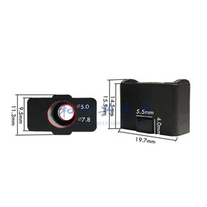 Pasadores de resorte cilíndricos con hombro, diámetro de cabeza de 5 mm, altura de cabeza de 14,5 mm, para uso general - Product Image 1