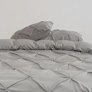 Juego de Funda Nórdica con Pliegues, Juego de Cama con Sábanas y Fundas de Almohada, Edredón Suave, Regalo para la Familia, Juego de Fundas de Edredón, Ropa de Cama - Product Image 6