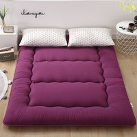 Matelas Futon Design Japonais Pliable au Sol Tapis Tatami en Mousse à Mémoire de Forme Alternative Facile à Ranger Portable pour le Camping Utilisation en Chambre
