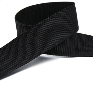 Sangles de sac en polypropylène noir 1,0 cm-5,0 cm, poignée épaissie, sangle d'épaule robuste pour sac à dos, couleur unie, accessoire DIY - Product Image 5