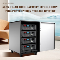 Systèmes de stockage d'énergie par batterie au lithium Lifepo4 à montage en rack 48V 100Ah 5KWh à POLO-R directe d'usine Seplos