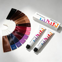 Crème colorante permanente pour cheveux sans PPD, faible teneur en ammoniaque, sans décoloration, couvrance totale des cheveux gris, marque privée personnalisée, vente en gros