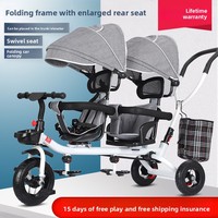 Autre marque de poussette double pour enfants, pour garçons et filles de 1 à 4 ans