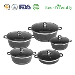 Cooking Pot Nonstick Soup Pot Set With Lid Induction Pot For Cooking