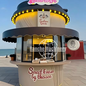 รถขายอาหารเคลื่อนที่ธีมการ์ตูนใหม่ คุณภาพสูง ปรับแต่งลวดลายได้ ขายอาหารจานด่วน ฮอทดอก ไอศกรีม จากจีน - Product Image 1