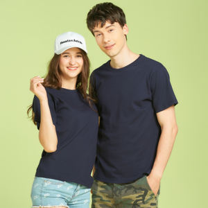 Personalizable 100% algodón Camisetas cuello redondo 180 GSM bajo MOQ alta calidad sólido personalizado marca de talla grande en blanco liso camisetas de los hombres - Product Image 3