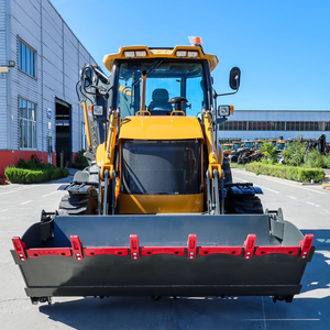 फार्म का उपयोग jcb मिनी 4x4wd डीजल बैकहोए लोडर क्यूमिन इंजन ईटन हाइड्रोलिक्स 75kw उच्च दक्षता मुक्त शिपिंग - Product Image 2