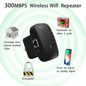 Biaya Rendah Wireless Repeater 300Mpbs Yang Terbaik Wifi Extender Jaringan Repetidor Wifi Pengulang 802.11n Wifi Signal Booster
