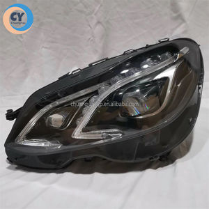 Para <span class=keywords><strong>mercedes</strong></span>-benz Clase E AMG W212 lente de faro Original <span class=keywords><strong>2014</strong></span> 2015 2016 matriz LED faro E400 E53 E63 S212 luz geométrica - Product Image 6