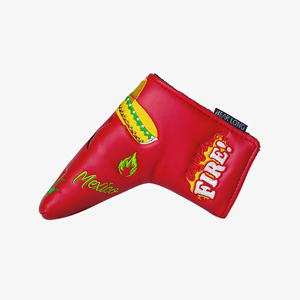 Funda para palo de golf con diseño de cabeza de animal, divertida, con imán, personalizada, marrón, para palos de drive 1, 3, 5, para pelotas grandes, para monitor de lanzamiento y tees - Product Image 1
