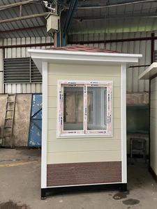 Kiosque de sécurité préfabriqué extérieur prêt à l'emploi 2024 Cabine de <span class=keywords><strong>billetterie</strong></span> Portable Toilette Pizza Shop Cabine de fumer pour la <span class=keywords><strong>France</strong></span> - Product Image 5