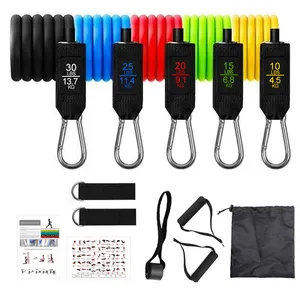 Resistance Exercise Workout Bands Fitness Free Weight Commercial Gym Equipment