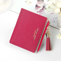 Wanita Merek Mewah Terkenal Mini Wanita Dompet Dompet Wanita Pendek Koin Ritsleting Dompet Pemegang Kartu Kredit Billeteras Para Mujer