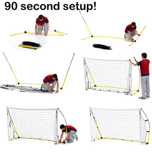 <span class=keywords><strong>But</strong></span> <span class=keywords><strong>de</strong></span> football pliable pour l'entraînement en extérieur, facilement dépliable, avec logo personnalisé pour enfants et ballon - Product Image 6