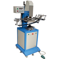 Machine de marquage à chaud pneumatique/hydraulique HT-200C pour le marquage à chaud de papier, d'invitations, de plastique automobile, de produits plats/ronds
