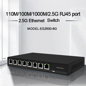 8-<span class=keywords><strong>Port</strong></span> 2.5g đa-<span class=keywords><strong>gigabit</strong></span> Ethernet Hub không được quản lý 12V Máy tính để bàn non-poe 2.5GB mạng chuyển đổi - Product Image 5