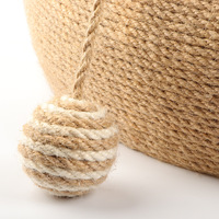 Nouvelle planche à gratter pour chat en sisal durable, douce, anti-chute de fibres, résistante aux rayures, portable, adaptée à toutes les saisons.