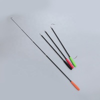 Jouet pour chat en forme de canne à pêche, télescopique à quatre sections, en plastique, rétractable, avec couleur personnalisable
