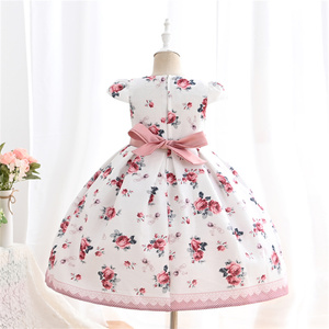 Outong – robe de Ballet en Tulle pour enfants de 3 à 10 ans, motif Floral, rose, robe princesse de plage pour filles, vente en gros - Product Image 4
