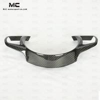 Enjoliveurs de roues de voiture Intérieurs en fibre de carbone sèche de haute qualité 2 Pcs Enjoliveurs de volant pour Toyota Supra A90 A91 GR MK5