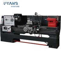 Tour à métaux horizontal manuel CA6166, 1500 mm, usage moyen, moteur de broche 7,5 kW, diamètre de rotation maximal 660 mm, respectueux de l'environnement