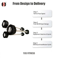 Mini Barra con Agarre de Cuerda Texturizada, Pesas Redondas, Construcción Duradera para Entrenamiento de Fuerza y Fitness Comercial
