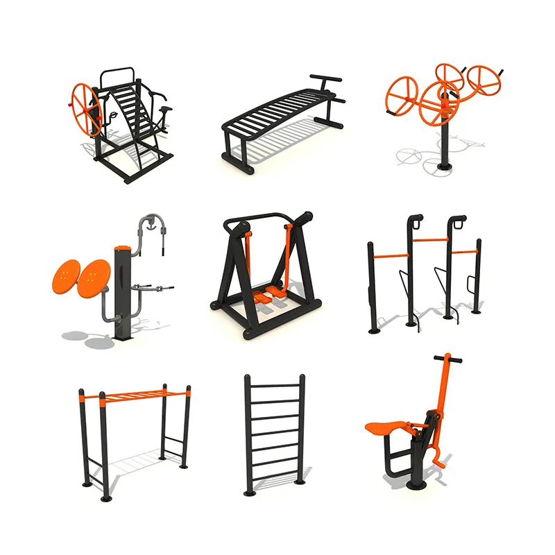 Stainless Steel park gym Sports Exercise body training Outdoor Fitness Equipment