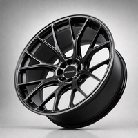 Jantes de voiture concaves de luxe en alliage monobloc forgé 5x114.3 5x120 5x130 15-26 pouces pour Mercedes Lexus Land Rover Rolls-Royce