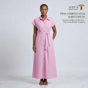 Nouvelle Robe Longue Ample en Coton pour Femme, Style Ethnique <span class=keywords><strong>Africain</strong></span>, Imprimé Estival, Tendance et Respirante, Idéale pour les Groupes de Mamans - Product Image 5
