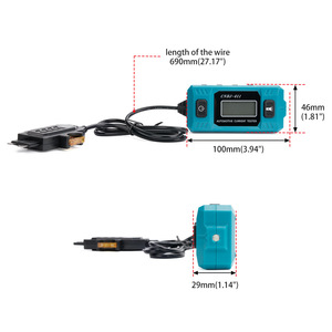 Cnbj-611 Automotive Current Tester 12V Lcd Display Car <b>Diagnostic</b> <b>Tool</b> Battery Leakage Detection - Product Image 2