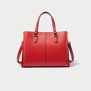 Bolsos de mano de alta capacidad para mujer, bolsas de mano con etiqueta privada, de hombro, Color rojo, de cuero genuino, cruzado, <span class=keywords><strong>2022</strong></span> - Product Image 4