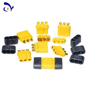 ขั้วต่อ Amass Original MR30 แบบ 3 ขา 15A-30A กระแสสูง ชุบทอง ปลั๊กตัวผู้ตัวเมีย พร้อมปลอก สำหรับมอเตอร์ไร้แปรงถ่านและ ESC - Product Image 6