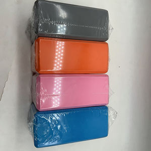 Bloques <span class=keywords><strong>de</strong></span> <span class=keywords><strong>yoga</strong></span> con logotipo personalizado 9x6x4 pulgadas <span class=keywords><strong>EVA</strong></span> espuma <span class=keywords><strong>Yoga</strong></span> ladrillo ligero suave antideslizante gimnasia bloques <span class=keywords><strong>Yoga</strong></span> Pilates Accesorios - Product Image 2