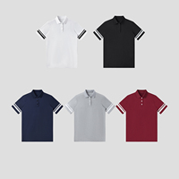 Robe Polo Rayée Personnalisée pour Femme – Col Sportif Boutonné, Décontractée, Idéale Golf et Tennis – Vente en Gros