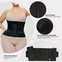 Corsé moldeador de faja para el vientre personalizado, ropa moldeadora de control de barriga, moldeador de cuerpo para mujer, entrenador de cintura, ropa de gimnasio Invisible