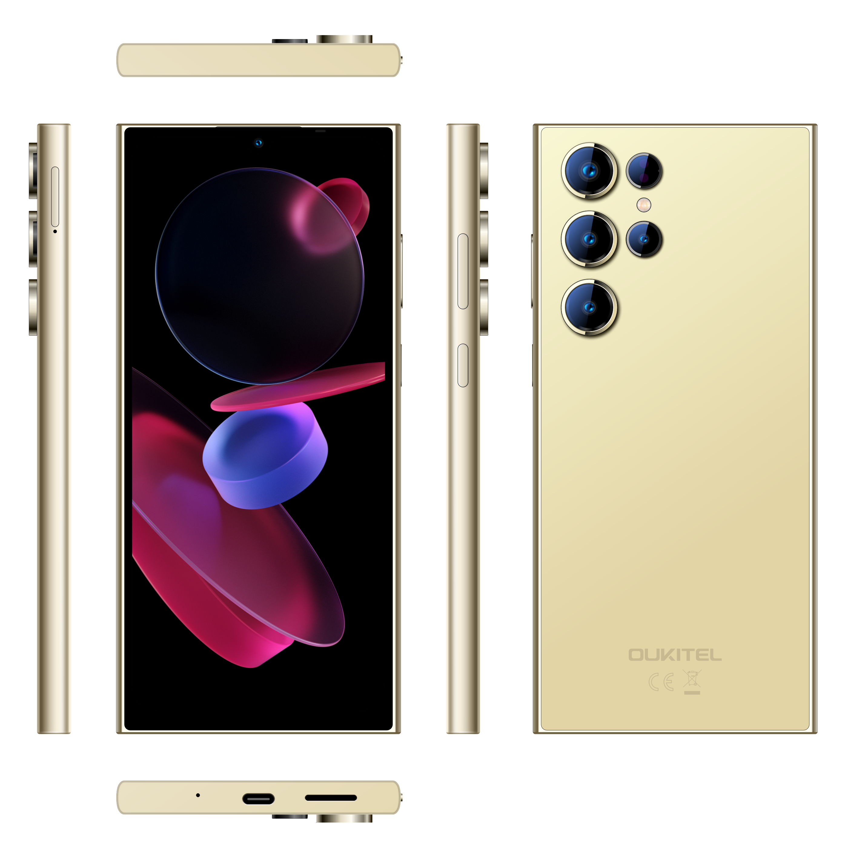 New Product 2025 Oukitel C61 Smart Phone 6.88