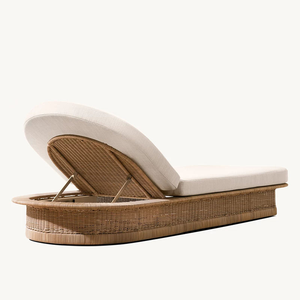 Ensemble <span class=keywords><strong>de</strong></span> chaises longues <span class=keywords><strong>de</strong></span> <span class=keywords><strong>jardin</strong></span> en rotin, mobilier d'extérieur, ensemble <span class=keywords><strong>de</strong></span> chaises longues et <span class=keywords><strong>de</strong></span> transats en rotin tressé, ensemble imperméable pour hôtel, parc - Product Image 4