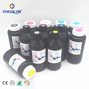 Clair Led durcissable Super doux UV Flexo imprimante encre Uv Film encre Flexo encre d'impression pour étiquette pour Epson Konica Ricoh Seiko Printhea