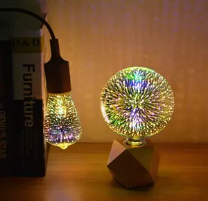 3D Красочные креативные светодиодные фейерверки декоративные E27 винтовые лампы фейерверка для праздничного Рождественского украшения