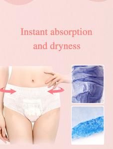 Delle donne Delle Ragazze A Tenuta 4 Strati Incontinance Moda Mestruale Periodo Mutandine Usa E Getta - Product Image 3
