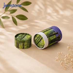 Tube d'emballage cylindrique en carton rigide écologique de qualité supérieure pour urnes funéraires, pour cendres humaines et animales, en papier kraft, vente en gros - Product Image 6